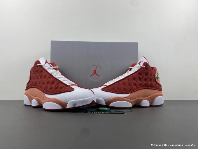 Official Maikesneakers Red Jordan Air DJ5982-601 13 Dune 0703